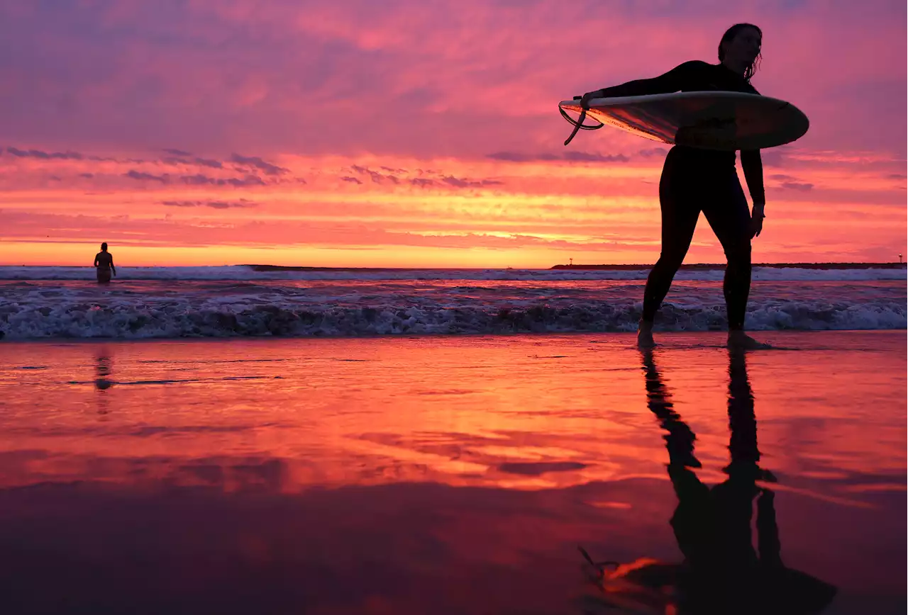 Photos: The miraculous pre-Hilary sunset in San Diego no one talked about