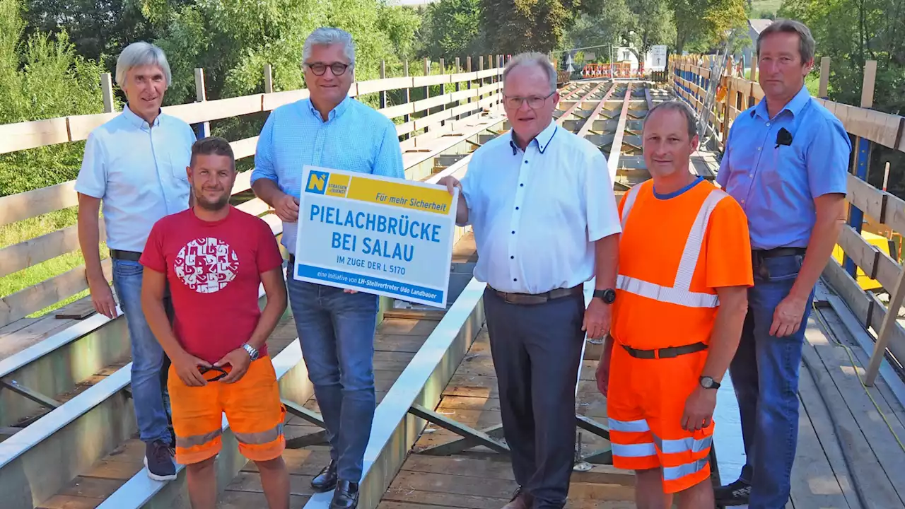 Bei Pielachbrücke in Salau fällt die Gewichtsbeschränkung