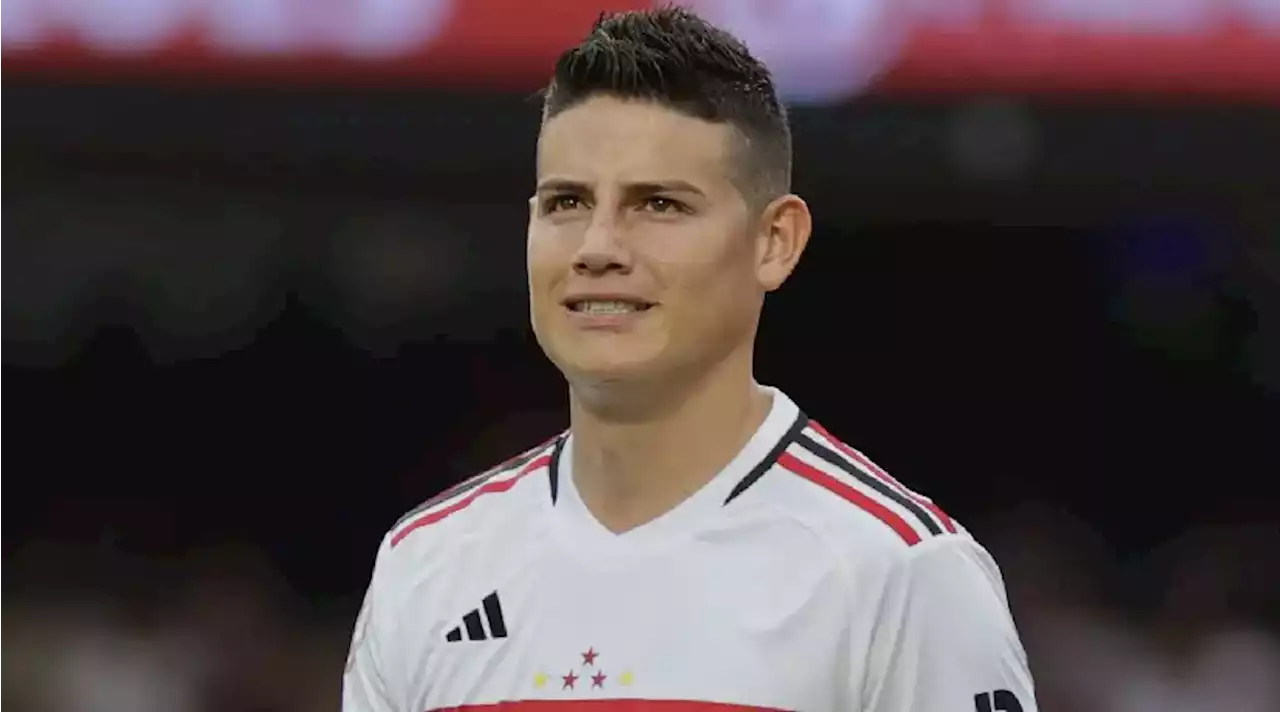 James Rodríguez recibió excelente noticia para su futuro inmediato con São Paulo