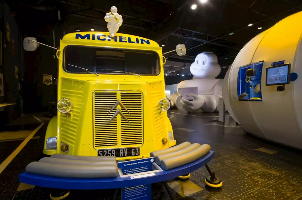 Expo: Michelin, roi du pneu, as de la pub