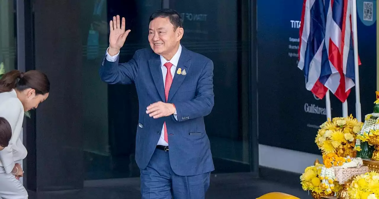 Thailändischer Ex-Ministerpräsident Thaksin aus Exil zurück