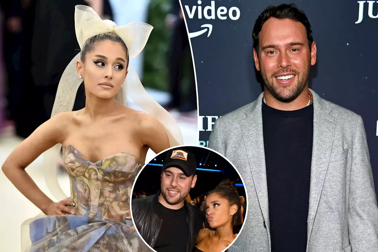 Ariana Grande joins Demi Lovato in parting ways with manager Scooter Braun: report