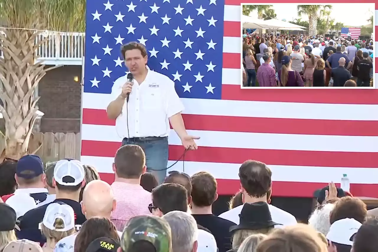 DeSantis backers show support at pre-Republican debate rally in Fla.: ‘Trump’s day is done’