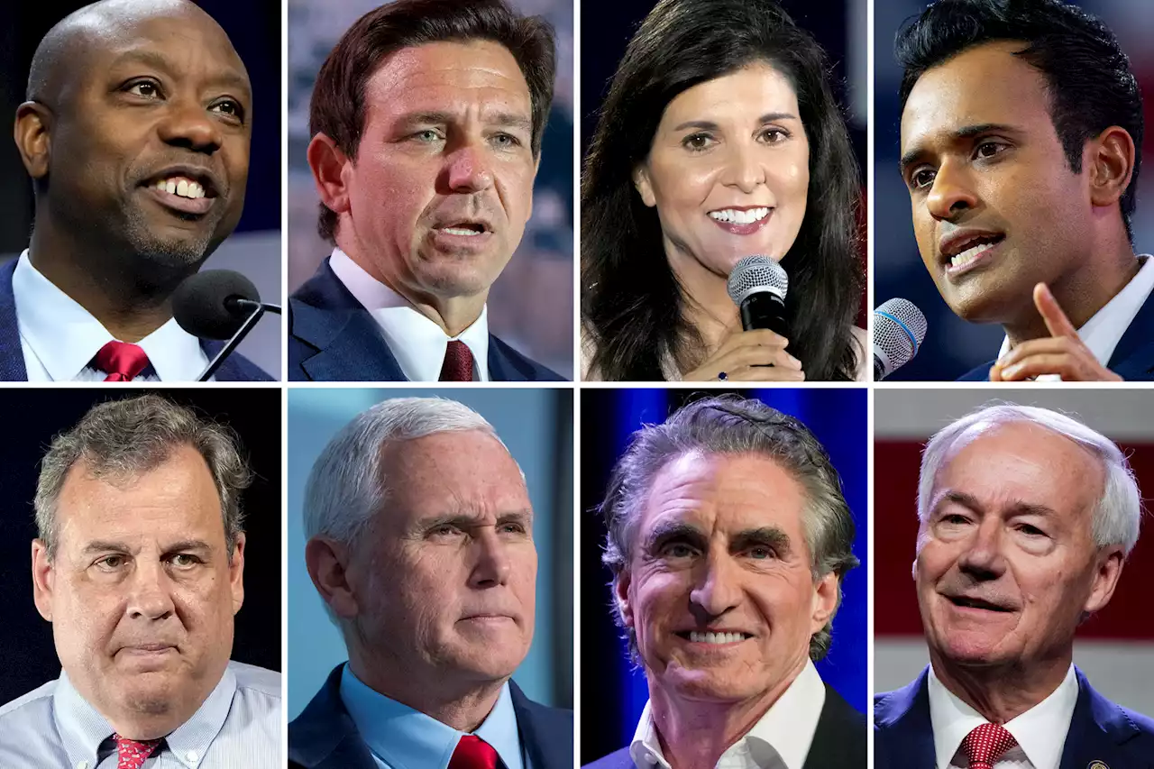 Eight candidates qualify for first Republican debate, RNC confirms