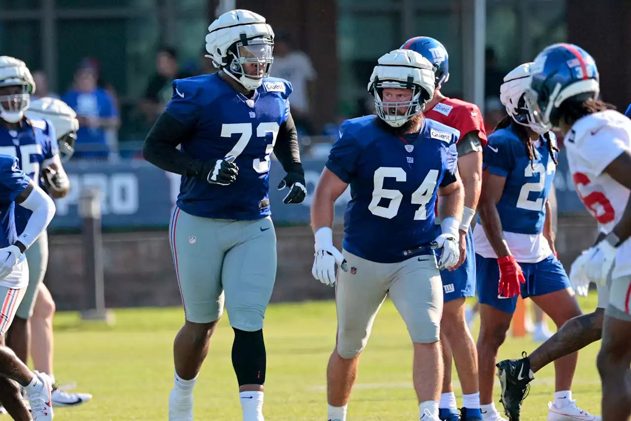 Giants’ offensive line overmatched during rough practice