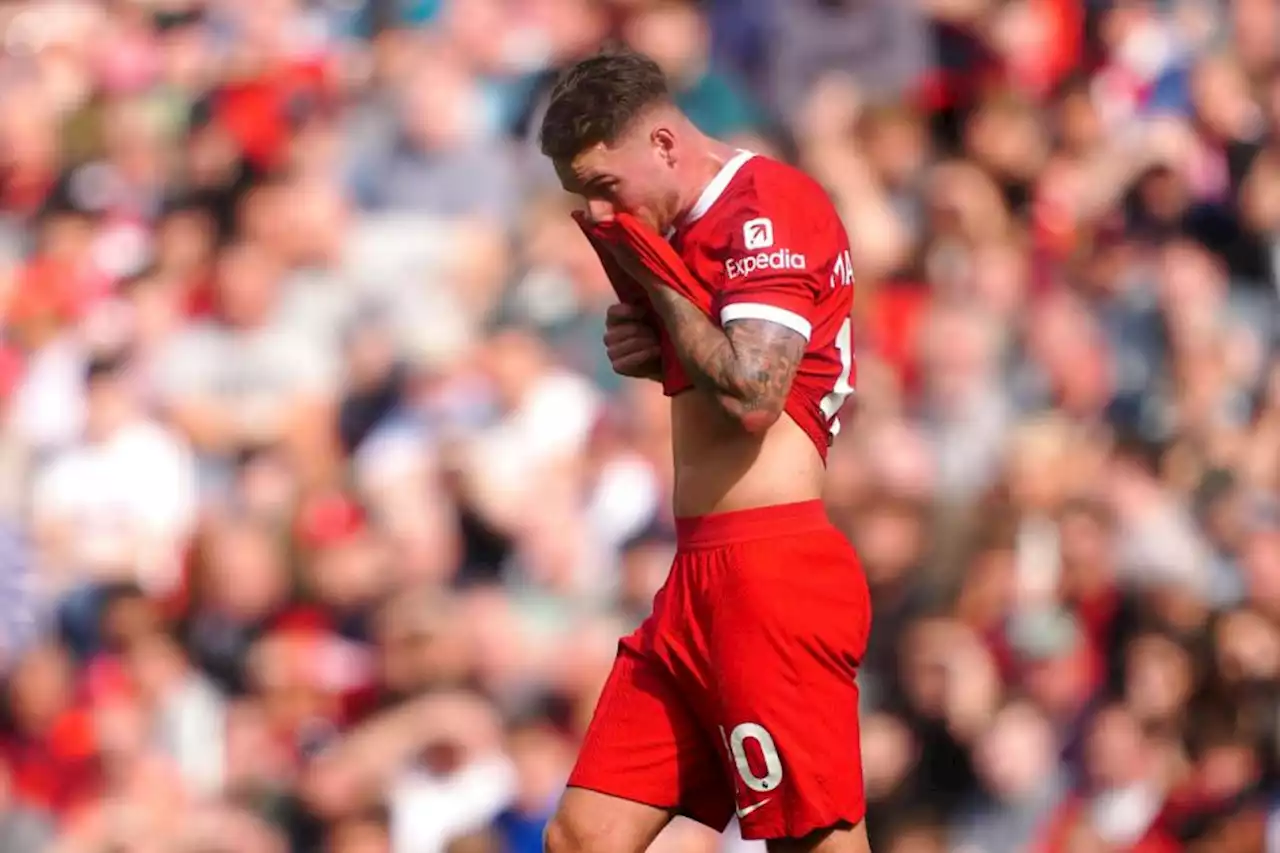 Liverpool’s Alexis Mac Allister sees his red card against Bournemouth overturned