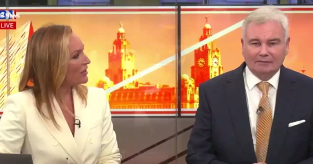 Eamonn Holmes scolded GB News co-host over dig at Lioness defeat