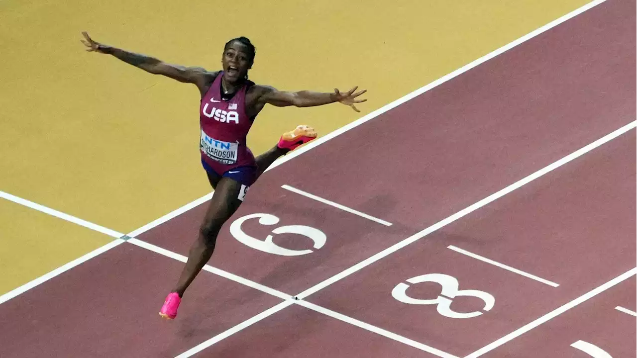 Mondiali di atletica, Richardson regina dei 100, Giamaica battuta: l’americana è la quinta di sempre