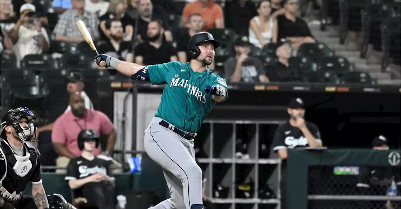 MLB roundup: Cal Raleigh, Mariners manhandle White Sox