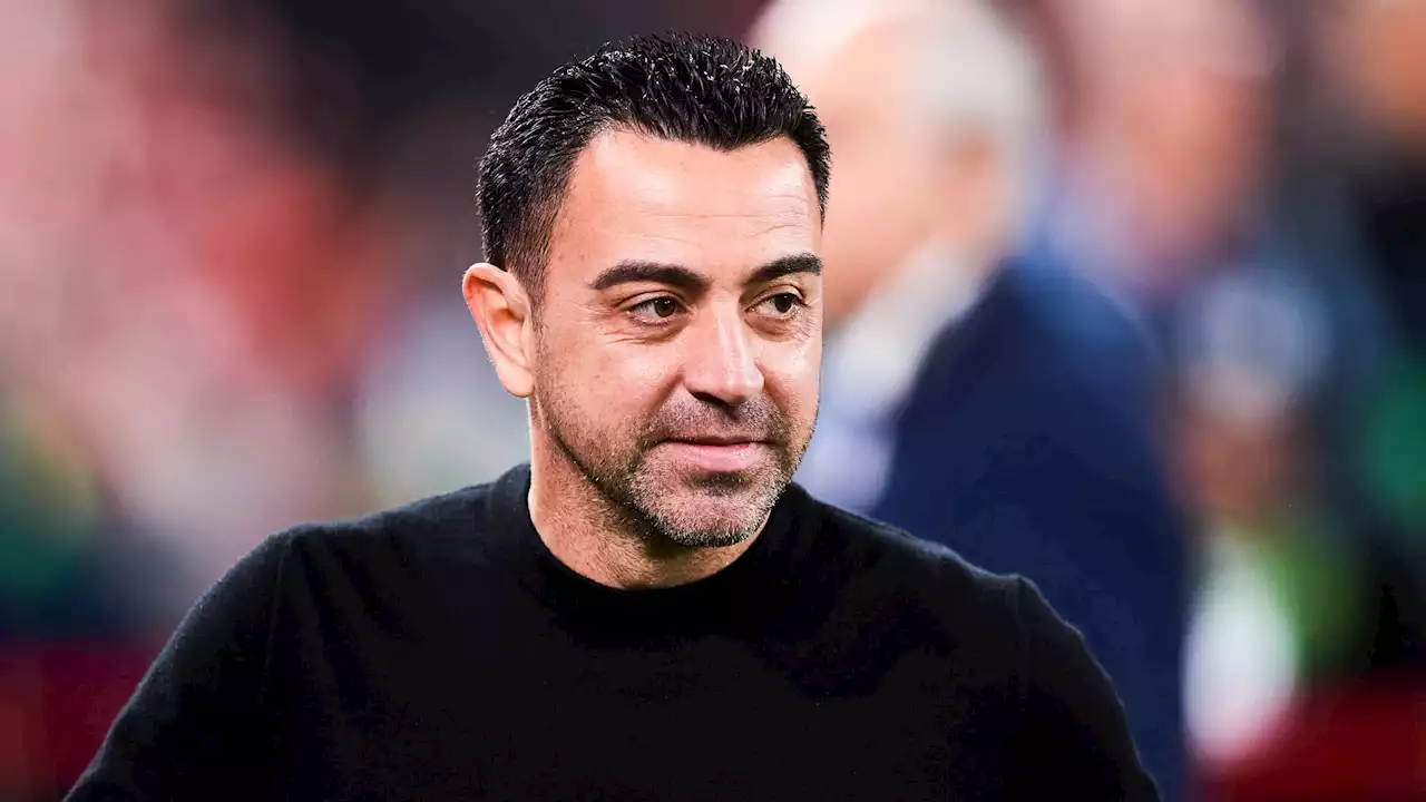 Barça: la prolongation de Xavi attendra la fin du mercato