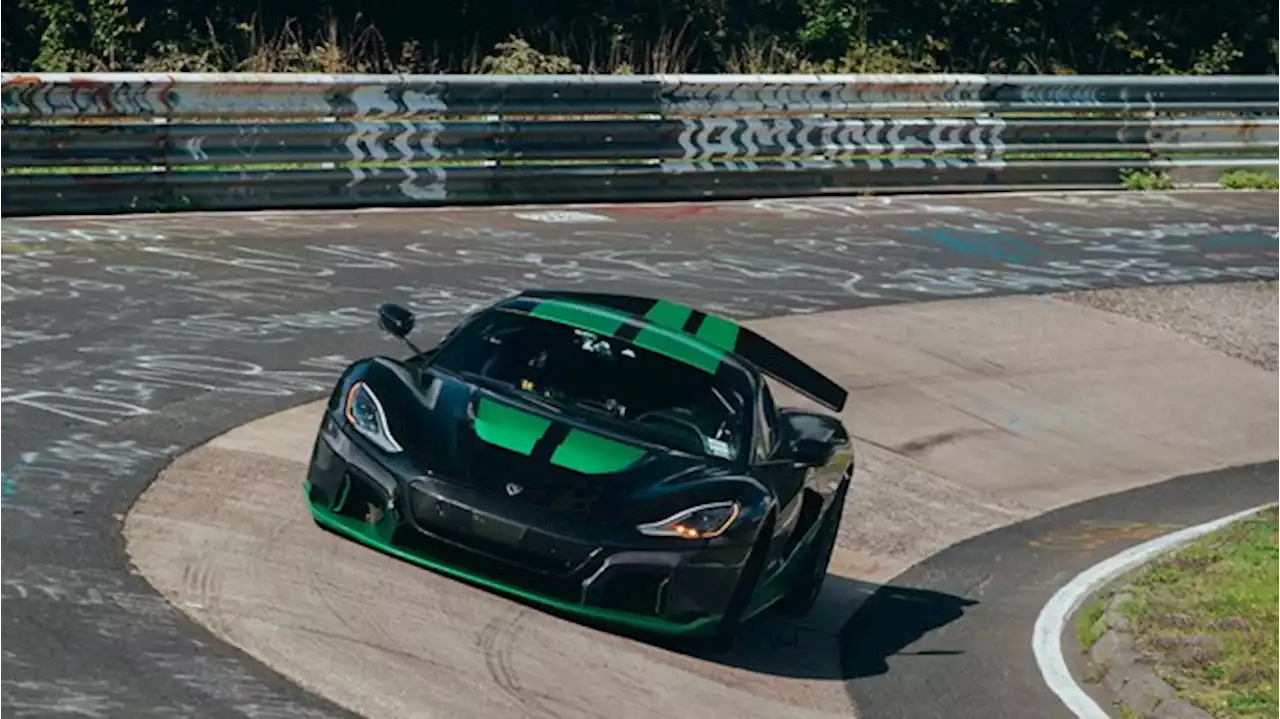 The Rimac Nevera Just Shattered the Nürburgring Production EV Lap Record by 20 Seconds