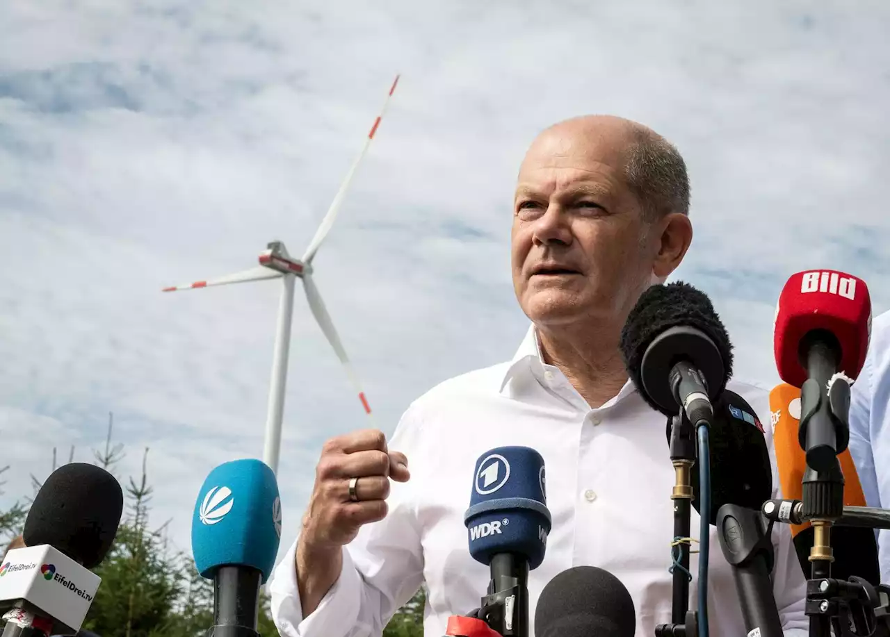 Scholz im Windpark - Gefordert ist „Mut auf allen Ebenen“