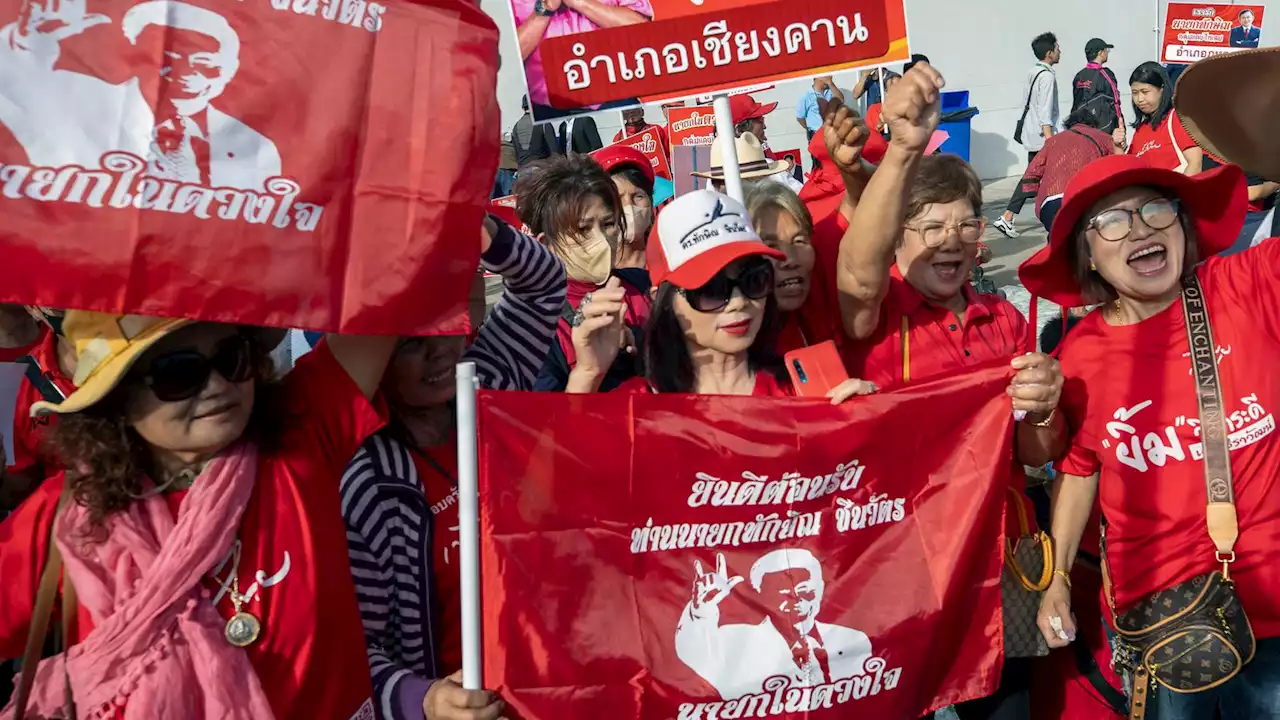 Former Thailand PM Thaksin Shinawatra returns home after years in exile to huge cheers