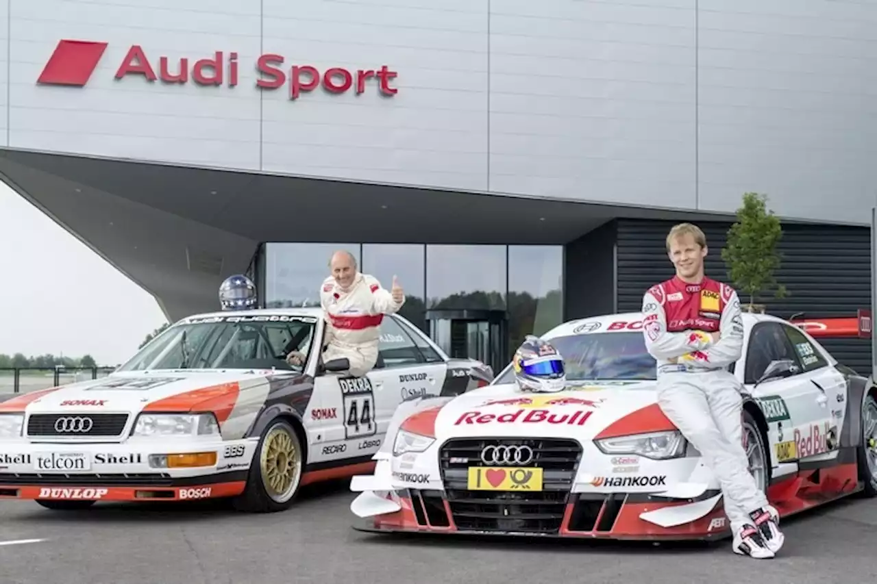 DTM Norisring: Mattias Ekström mit Audi im Retro-Look