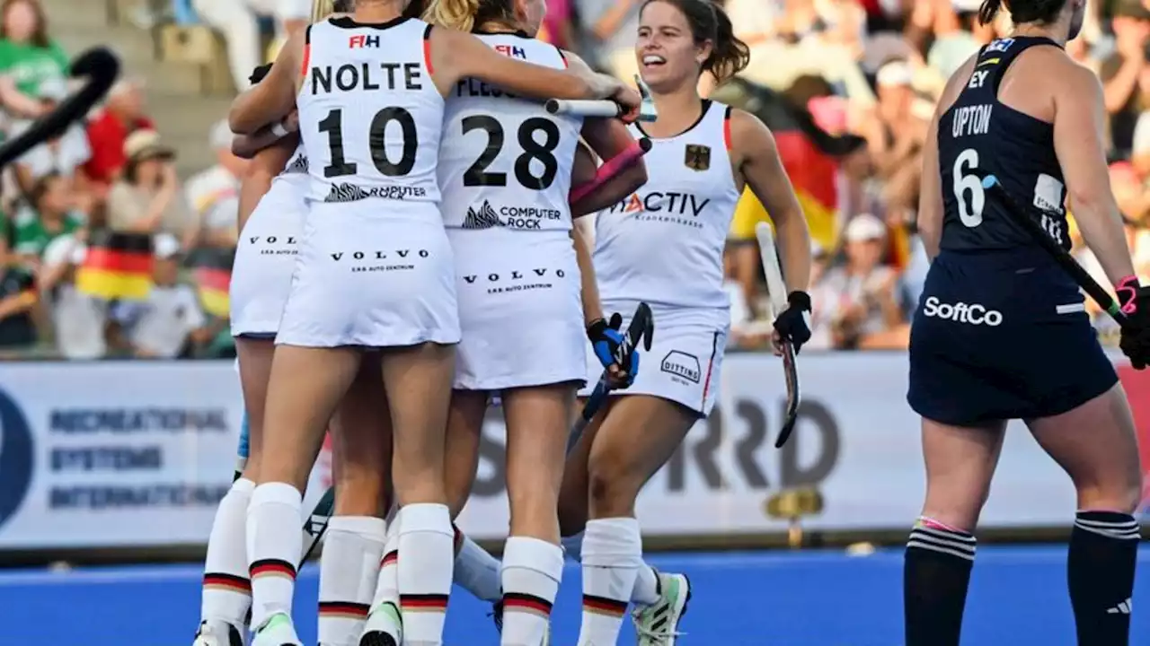 Deutsche Hockey-Damen stürmen ins Halbfinale gegen Belgien