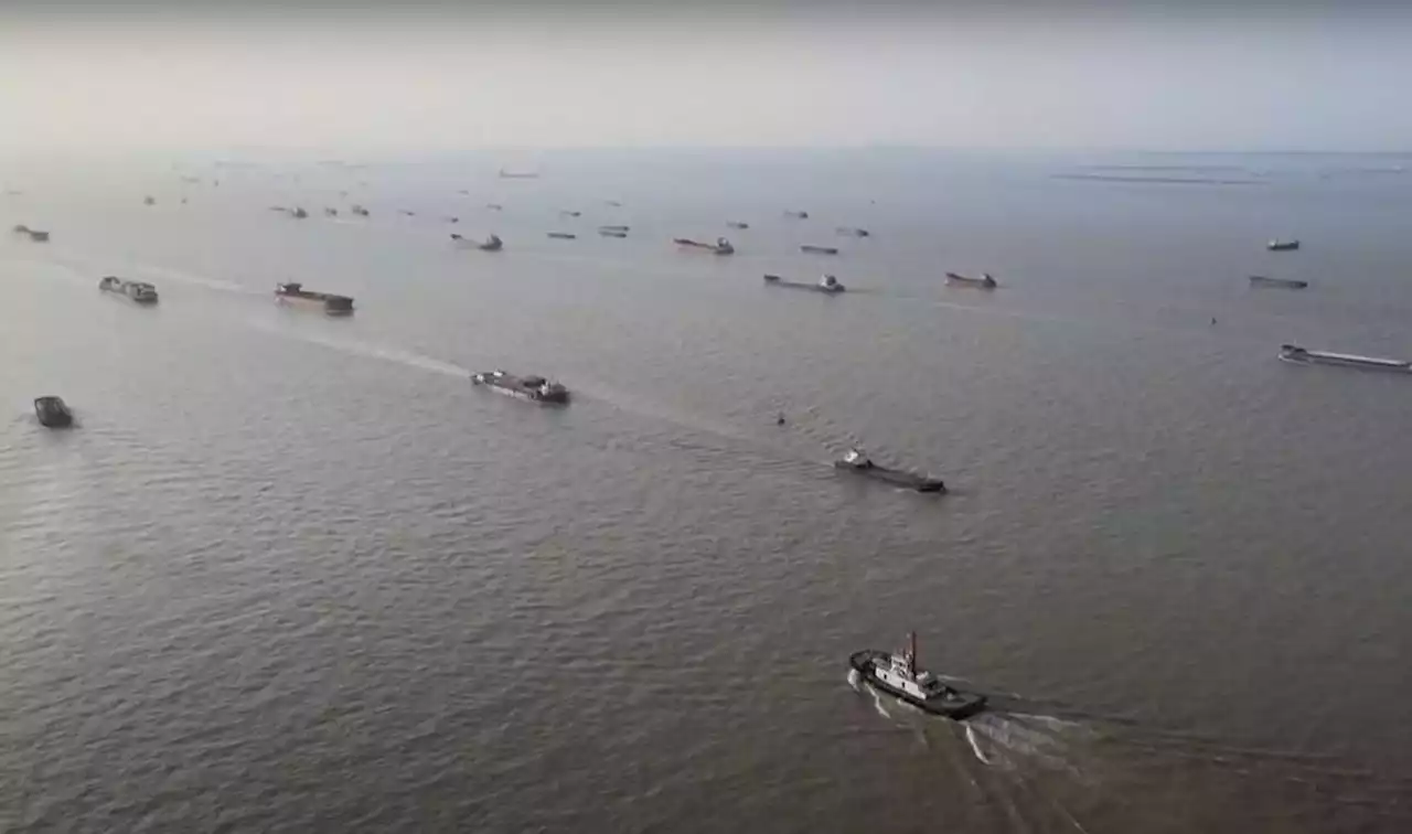 Vidéos. Sécheresse : le niveau du canal de Panama trop bas, des centaines de navires bloqués