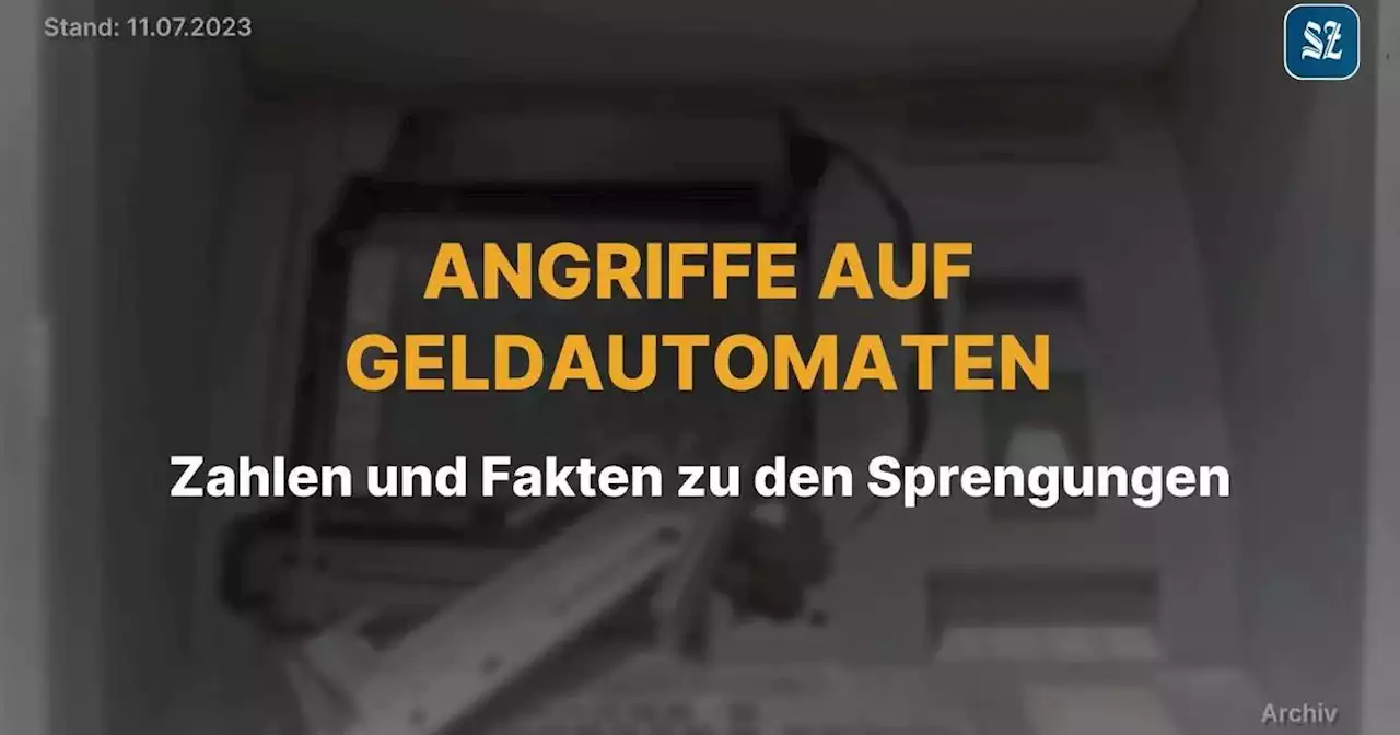 Video: Angriffe auf Geldautomaten: Zahlen und Fakten zu den Sprengungen