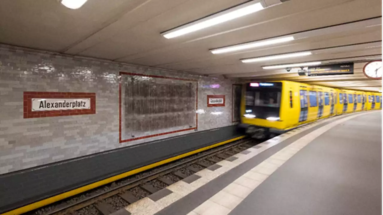 Nach monatelanger Sperrung: Die U2 fährt ab Montag am Alexanderplatz wieder durch