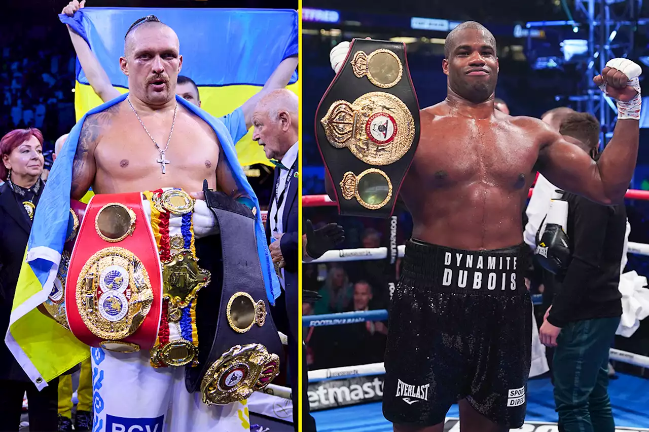 Boxing fans shake heads at Oleksandr Usyk vs Daniel Dubois PPV price