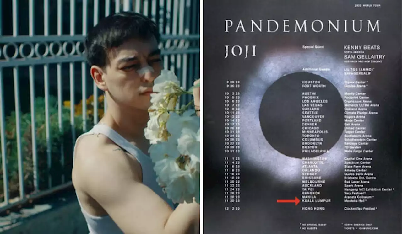 Joji Returns to Malaysia in Pandemonium World Tour