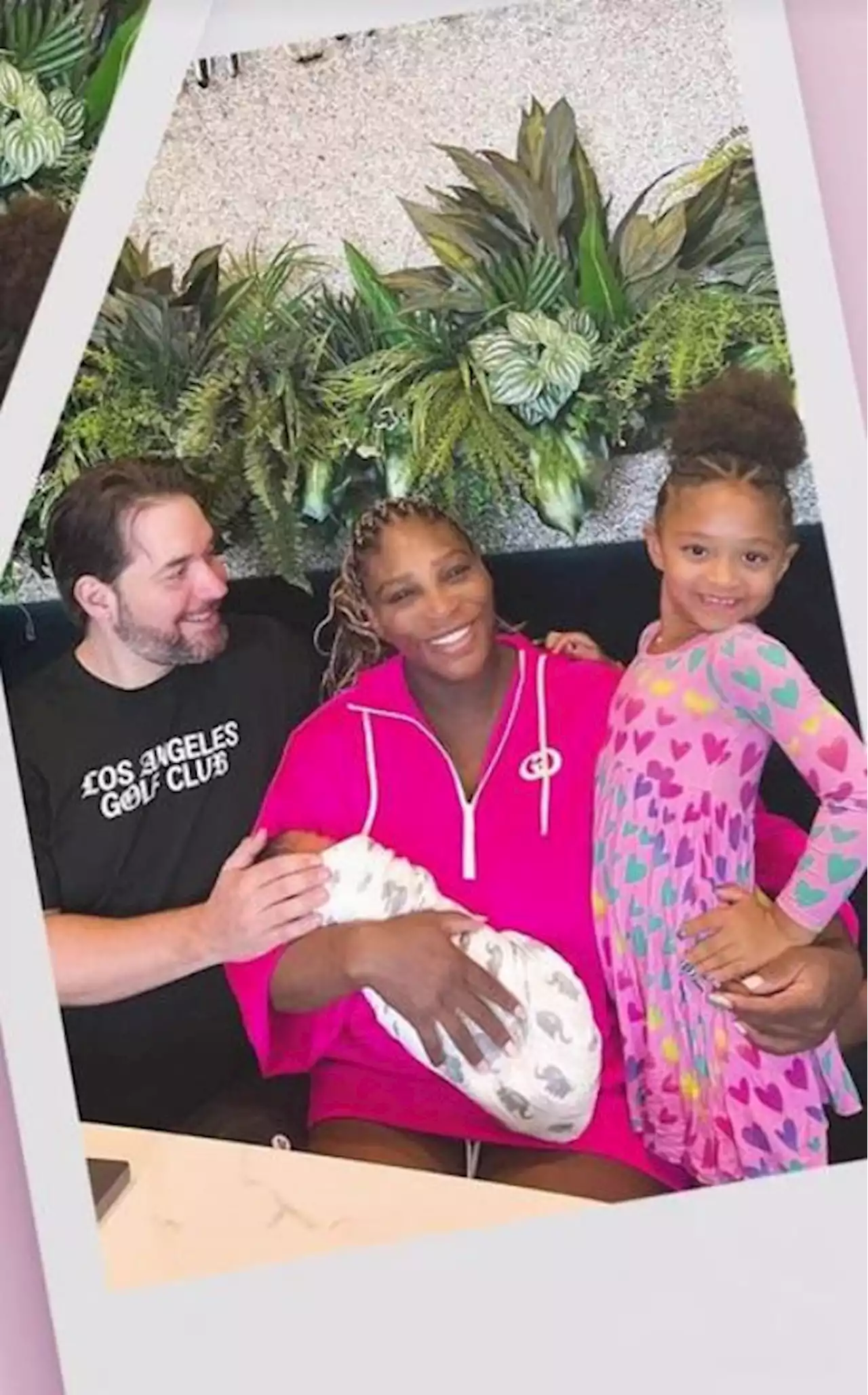 Serena Williams gives birth to her second child & shares sweet video