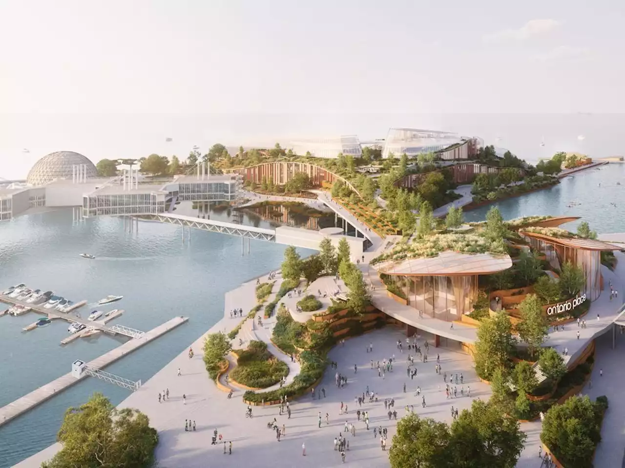 Therme redesigns proposed Ontario Place waterpark and spa