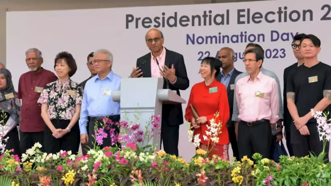 PE 2023: Tharman looking forward to 'fair, dignified, honourable' contest in Presidential Election