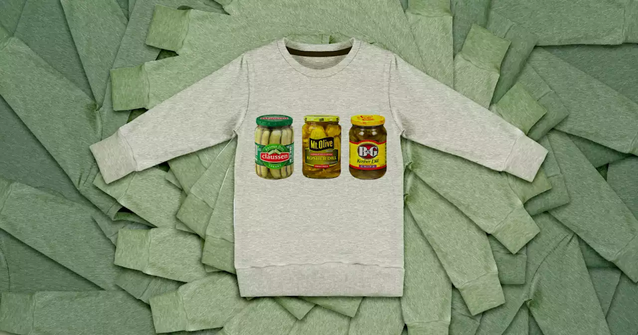 What’s the dill with the viral pickle sweatshirt taking over TikTok?