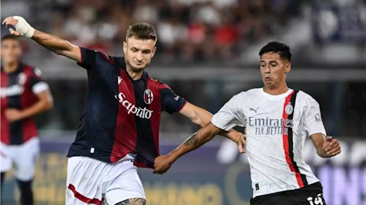 Bologna-Milan 0-2, Posch: 'Non sono contento del risultato ma abbiamo fatto un buon lavoro'