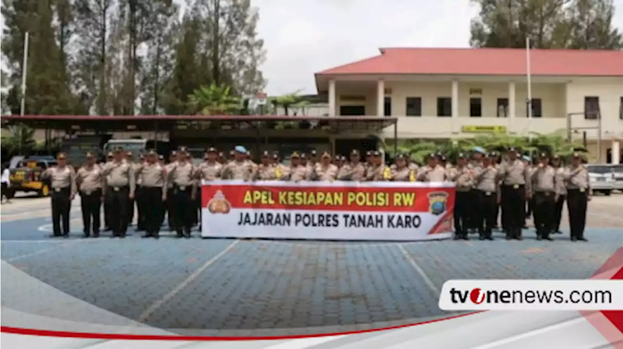 Kapolres Tanah Karo Bentuk 170 Personel Menjadi Polisi RW