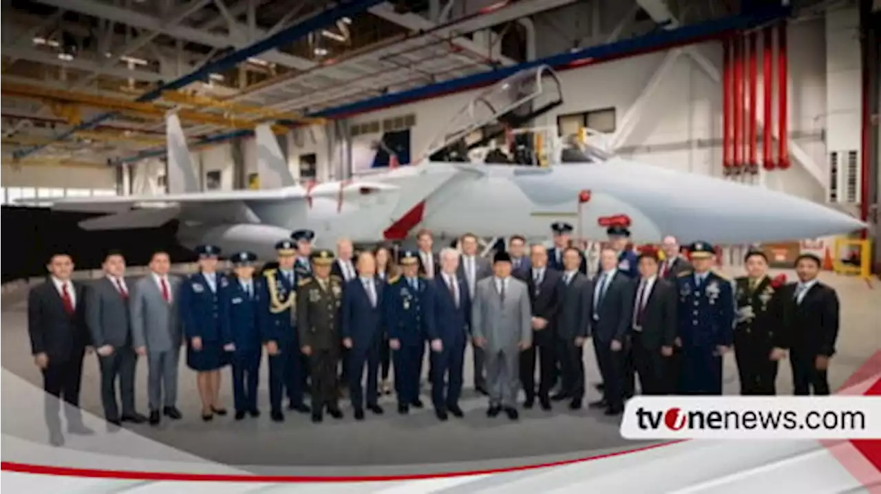 Menhan Prabowo Umumkan RI Siap Diperkuat 24 Pesawat Tempur F-15EX Baru dari AS