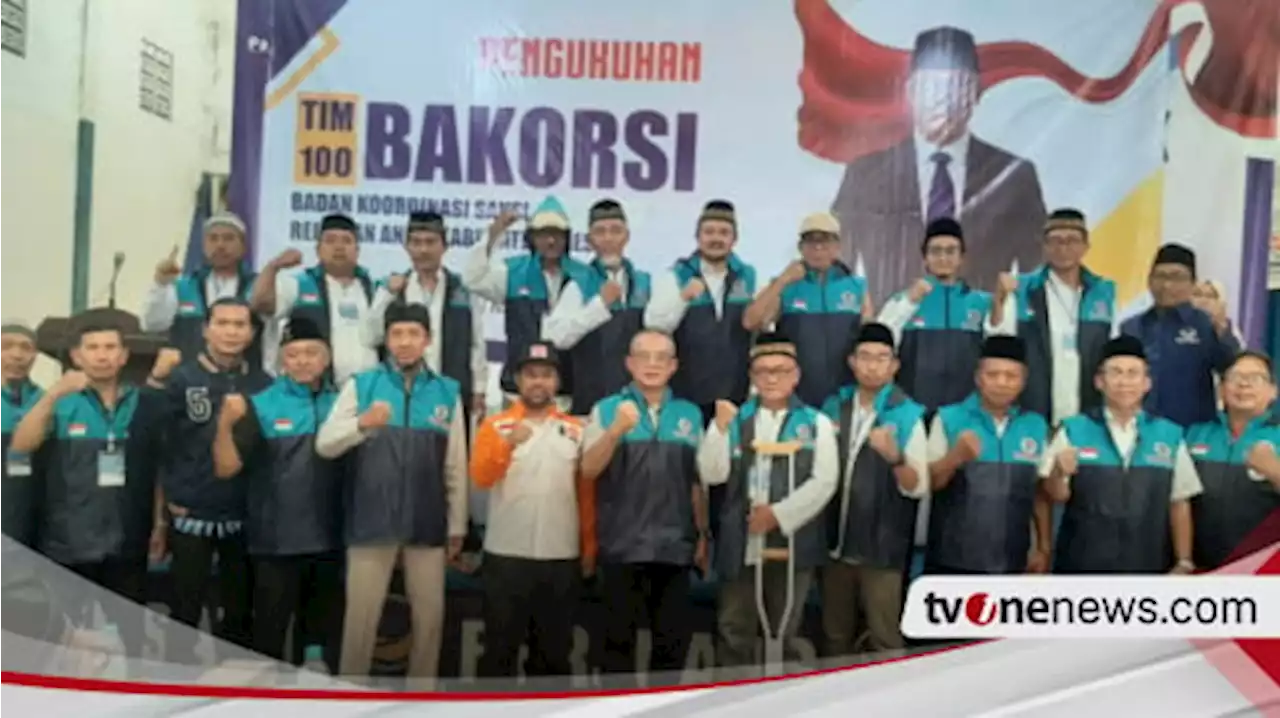 Tim 100 Bakorsi Gresik Siap Gerilya Menangkan Anies Baswedan Presiden 2024