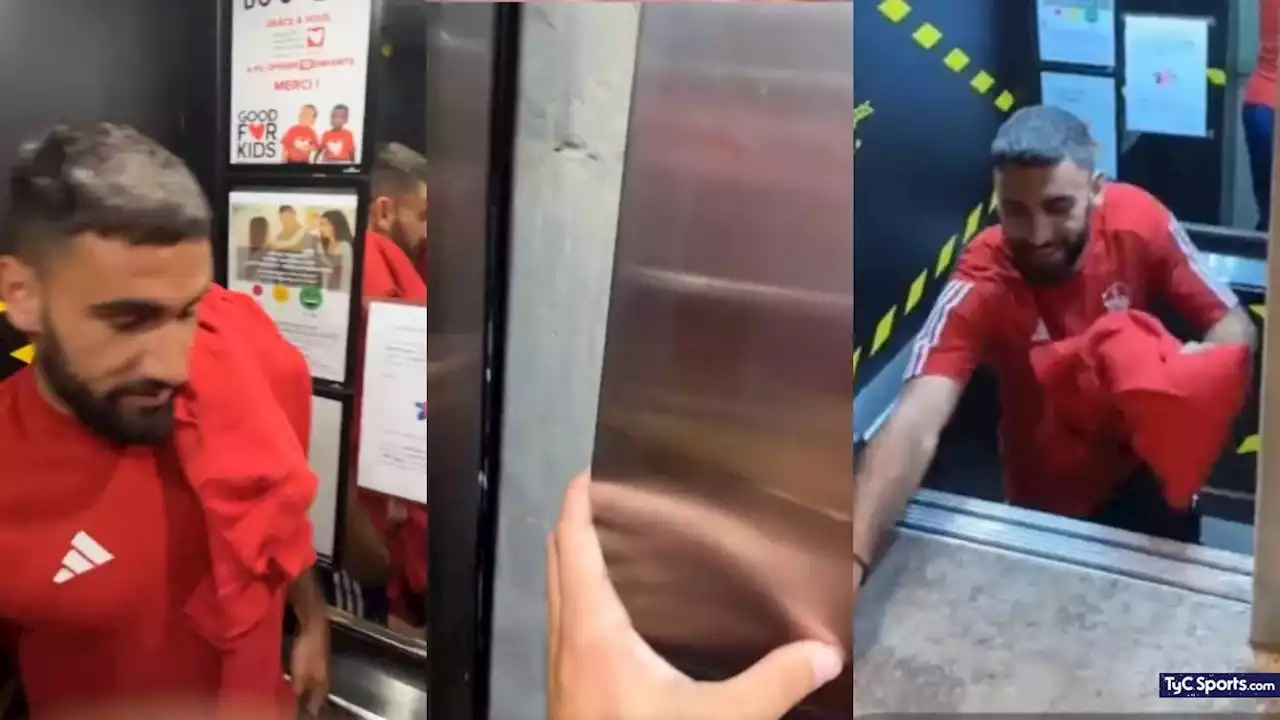 DE PELÍCULA: quedaron encerrados en un ascensor antes del partido, salieron a tiempo y lo ganaron