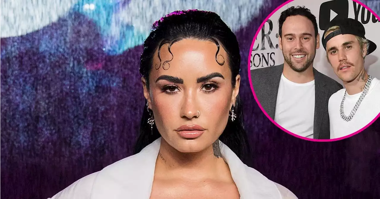 Demi Lovato Parts Ways With Manager Scooter Braun: Reports