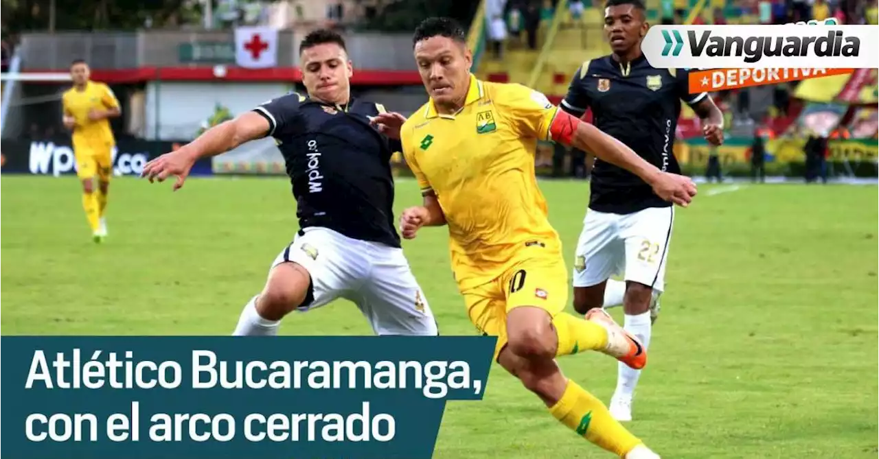 En directo: Atlético Bucaramanga, con el arco cerrado y sin el liderato