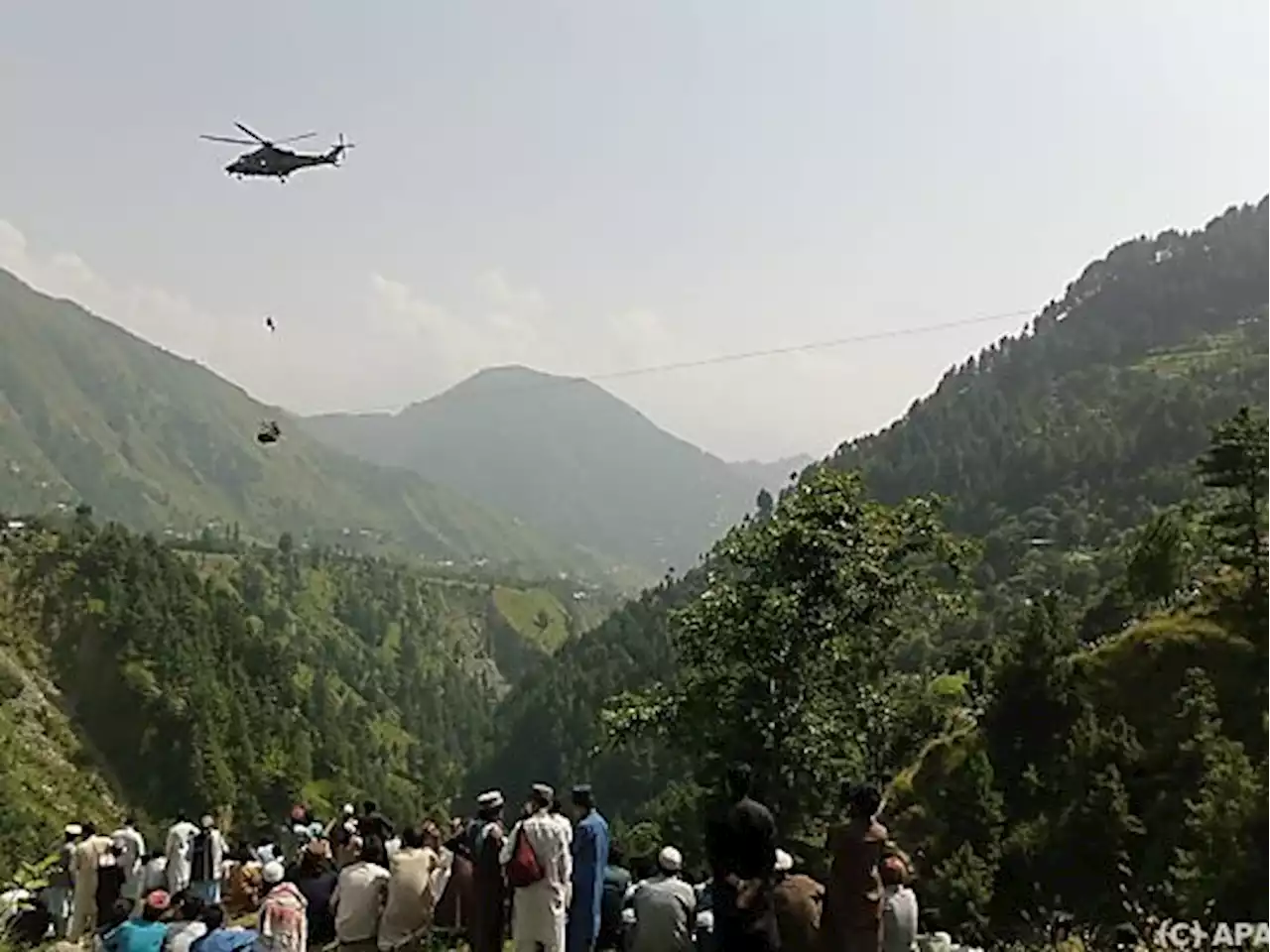 Alle acht Personen aus Gondel in Pakistan gerettet