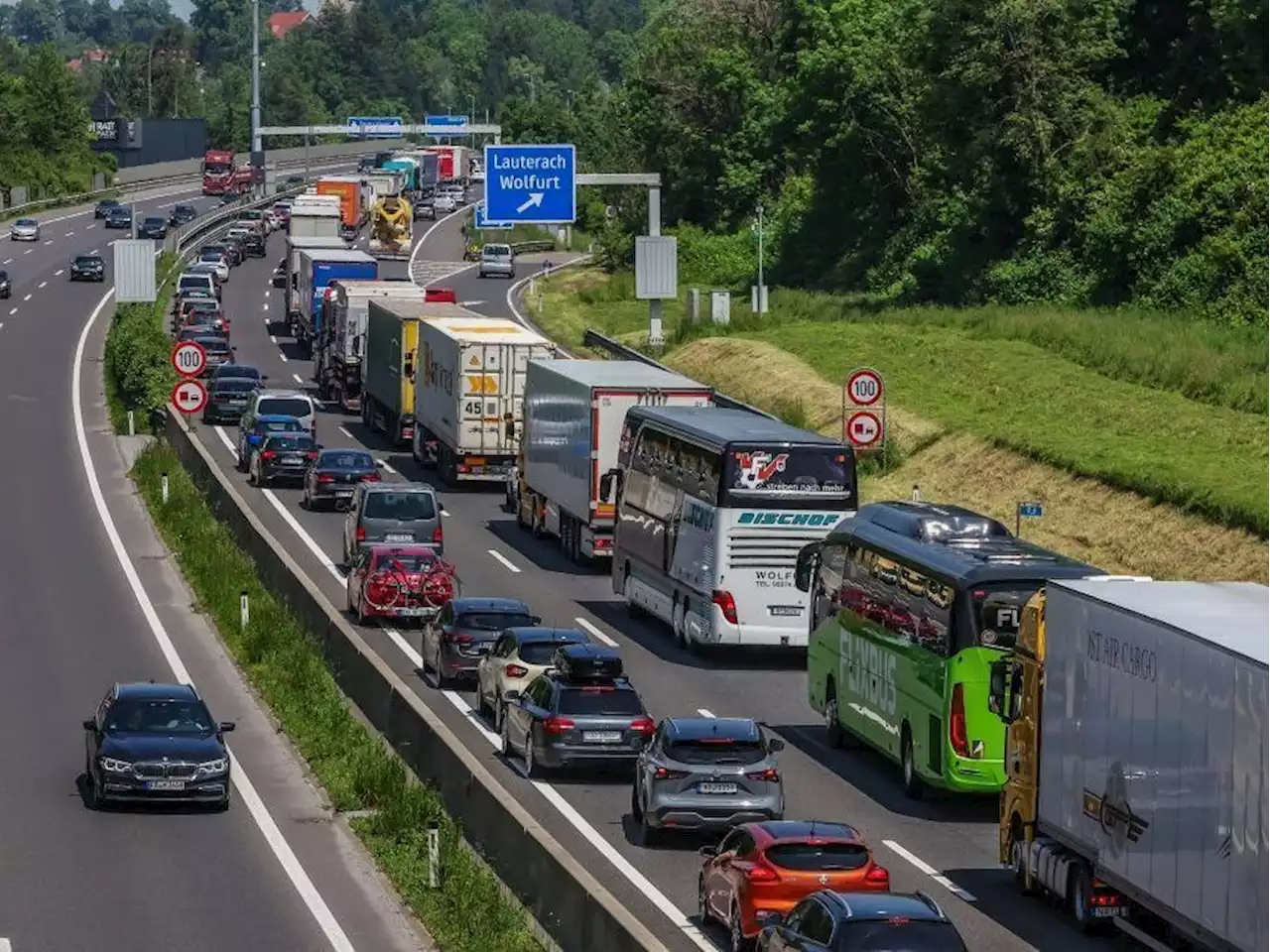 Ein Fahrzeug pro Sekunde