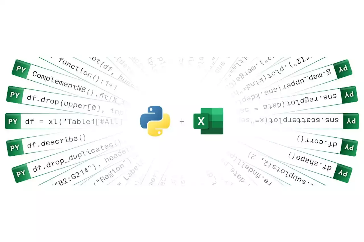 Les bonnes choses finissent toujours par arriver, comme Python dans Excel