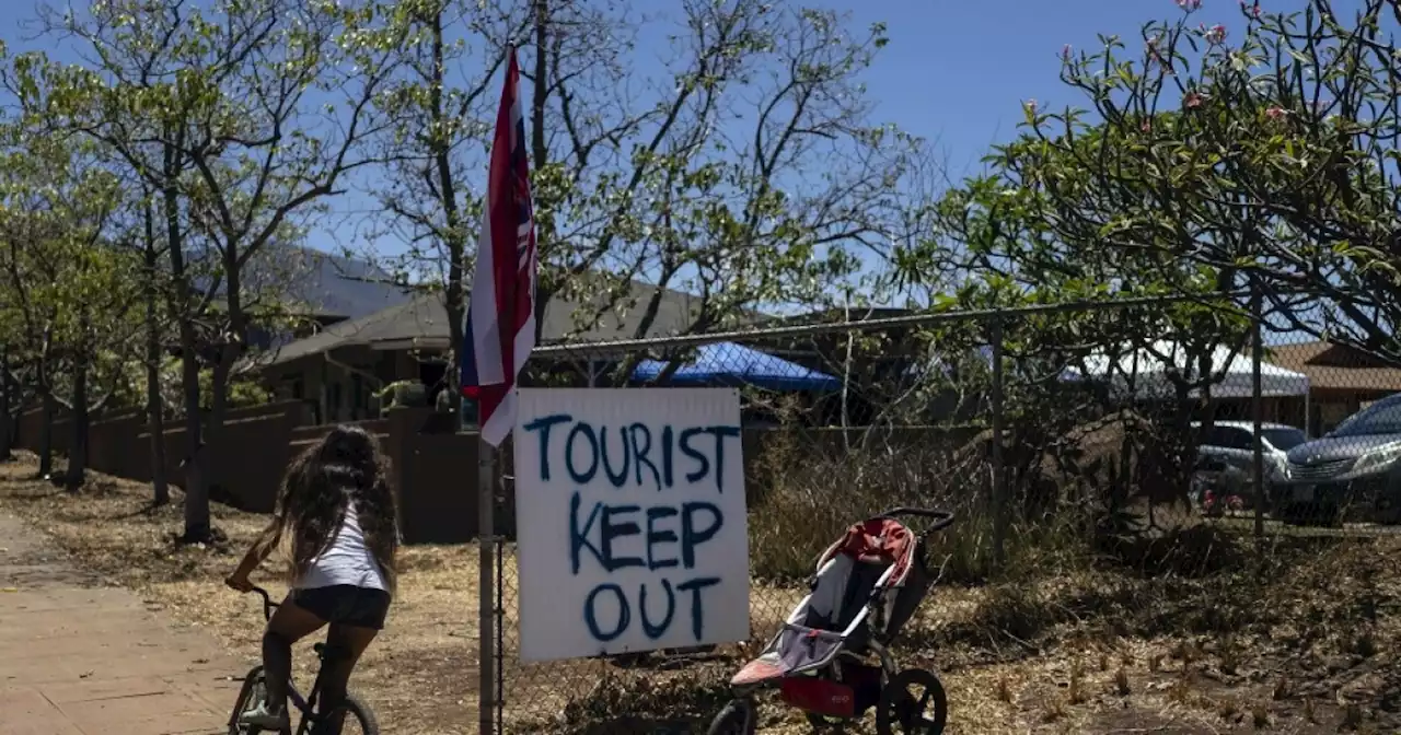 Lahaina residents split on welcoming tourists back to the island