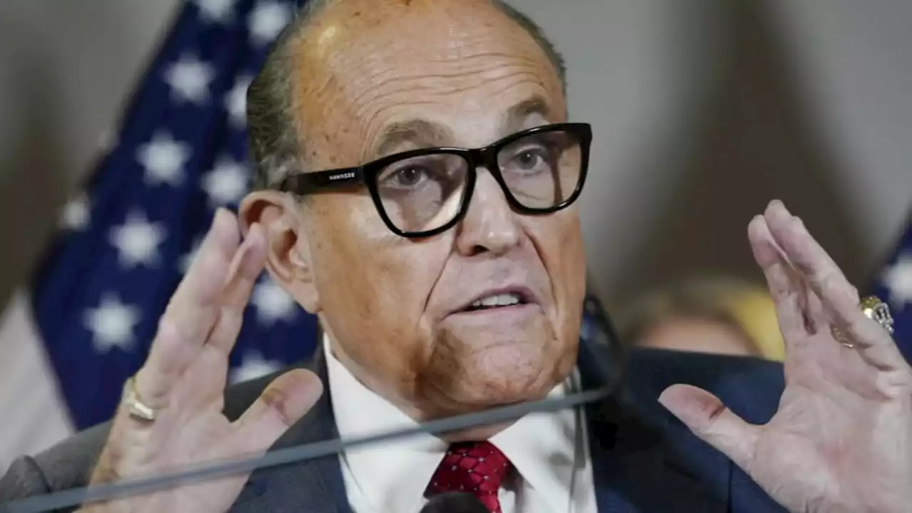 Rudy Giuliani expected to surrender Wednesday in Georgia, Trump on Thursday