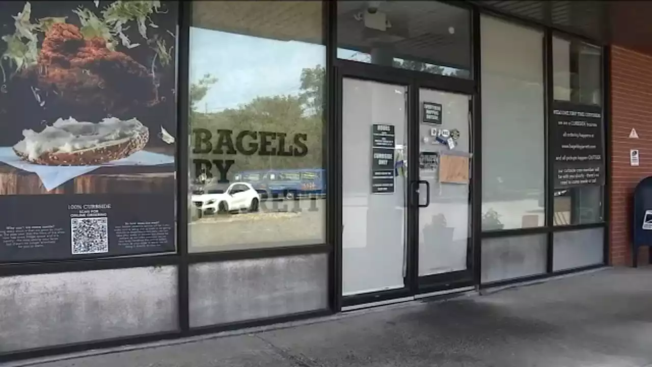 Bagel store takes NJ town to court after being fined $1K per day over covered windows