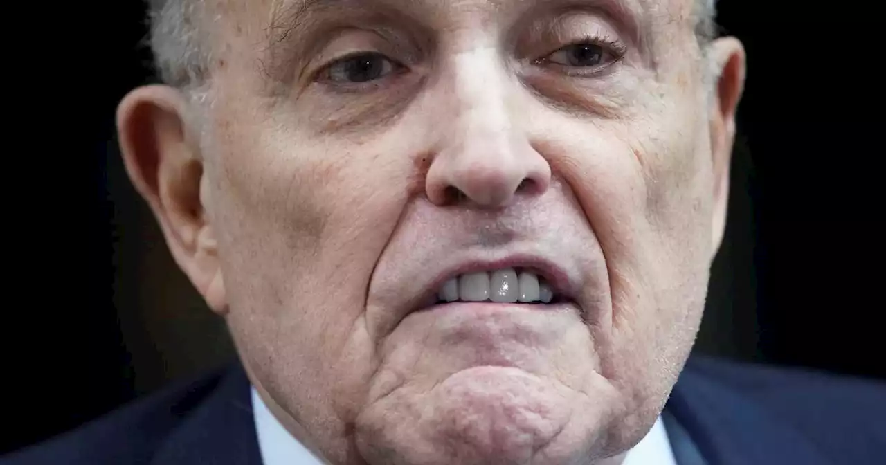 Rudy Giuliani surrenders in Georgia on charges he plotted to overturn 2020 election result