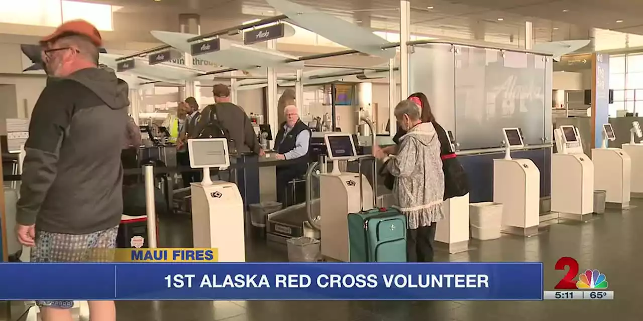 Red Cross sends first volunteer to Maui from AK