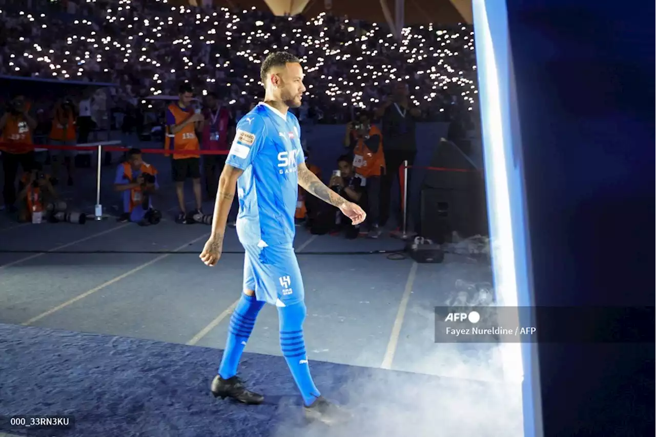 [Video] Neymar se roba el show en Arabia: Al Hilal le hizo excéntrico homenaje sin haber debutado