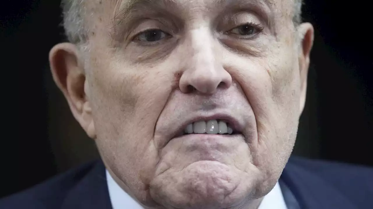 Giuliani is expected to turn himself in on Georgia 2020 election indictment charges