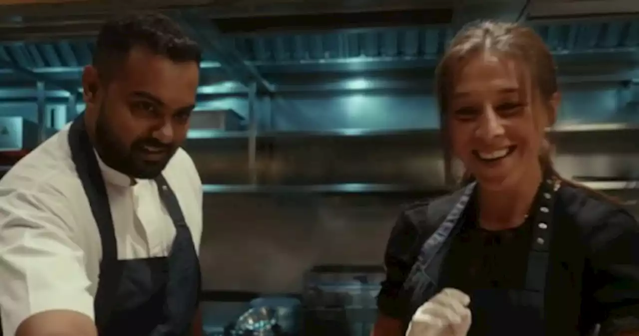 From octagon to chef's kitchen: UFC's Joanna Jedrzejczyk gets cooking lesson at Michelin-starred restaurant in Singapore