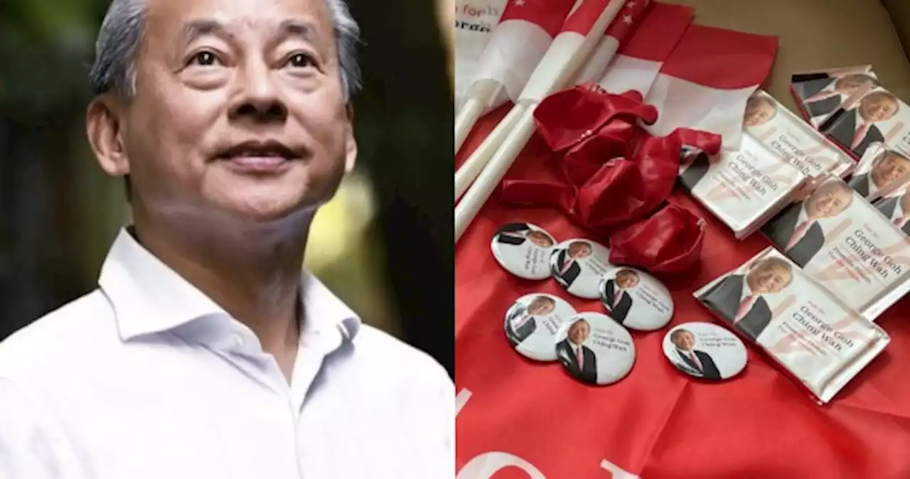 PE2023: George Goh announces charity sale for campaign items, says they're 'pay as you wish'