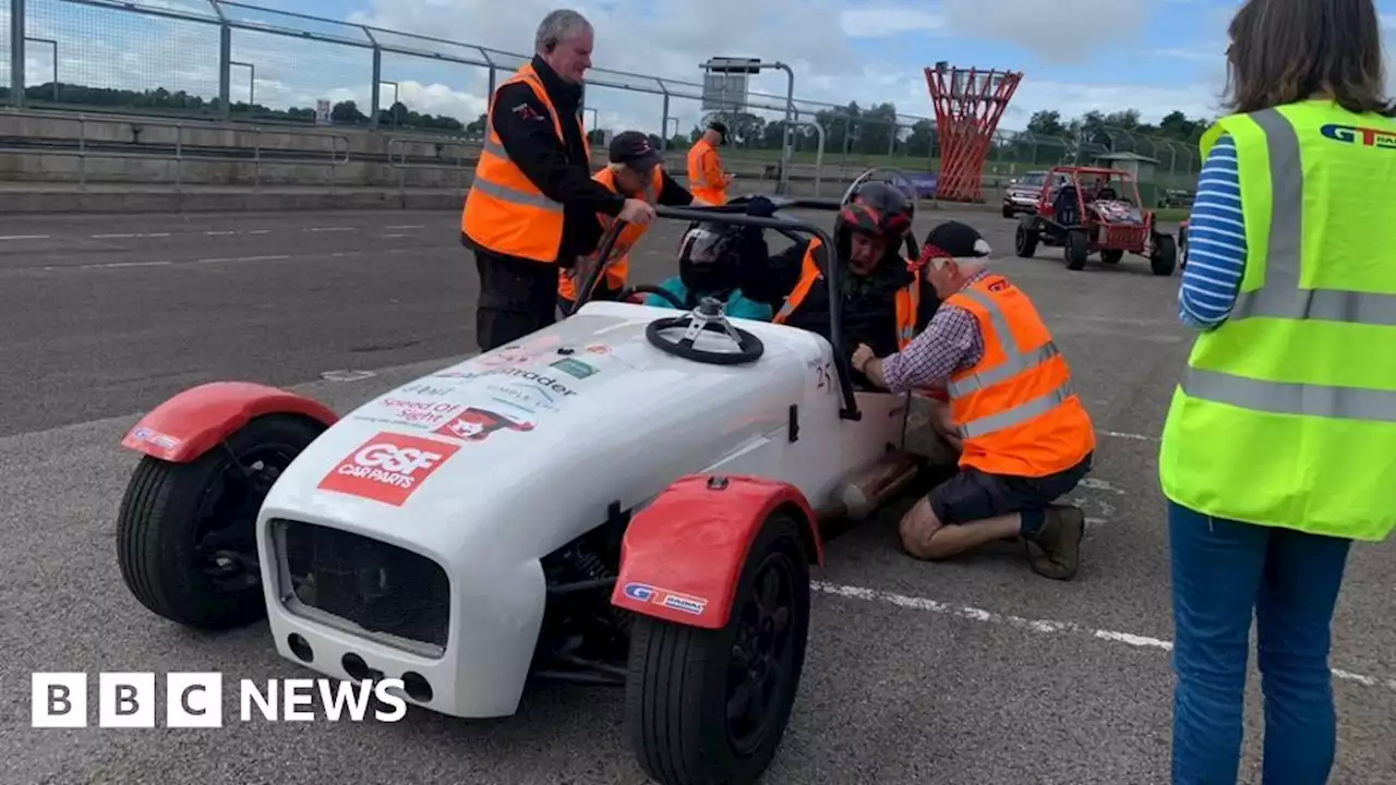 Disabled drivers enjoy exhilarating racetrack day at up to 120mph