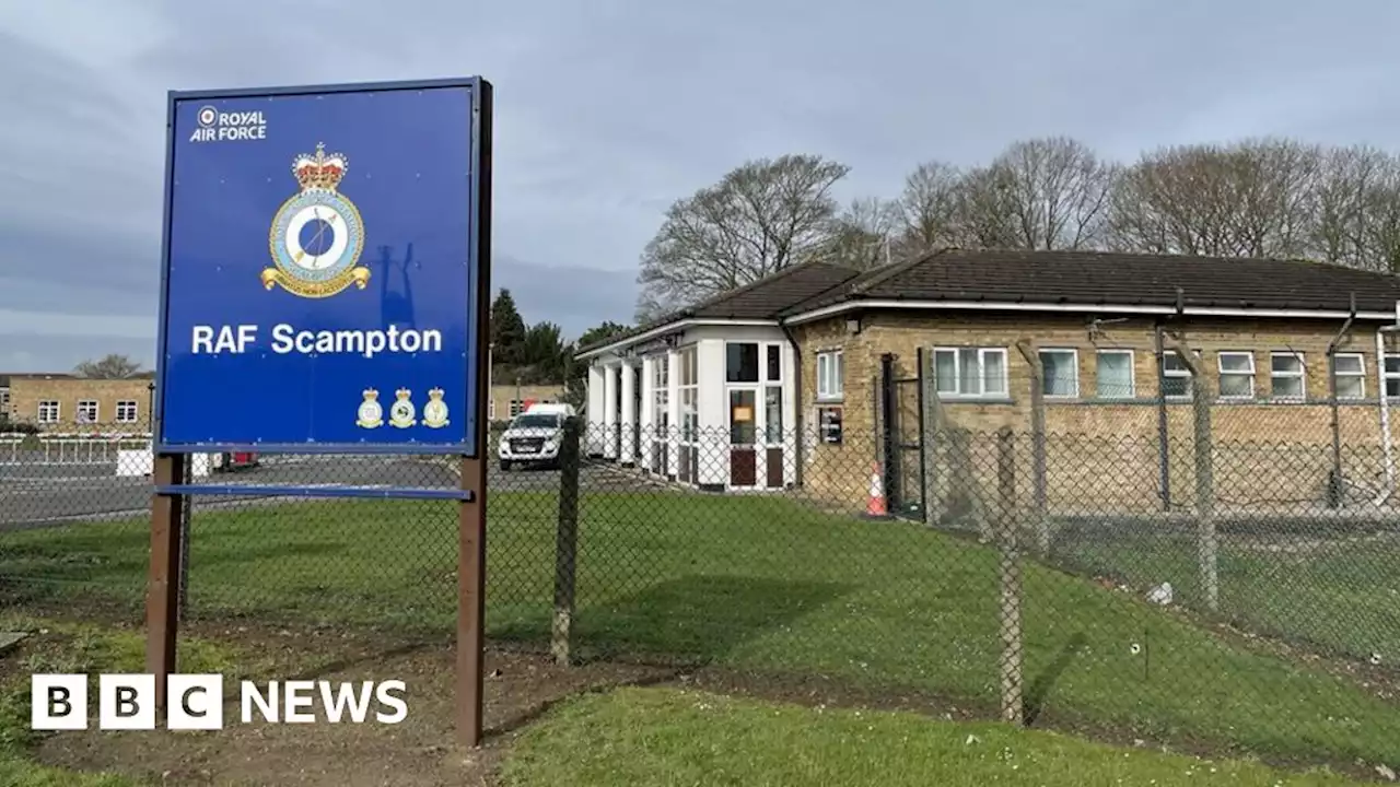 RAF Scampton: Home Office meets residents over migrants site at base