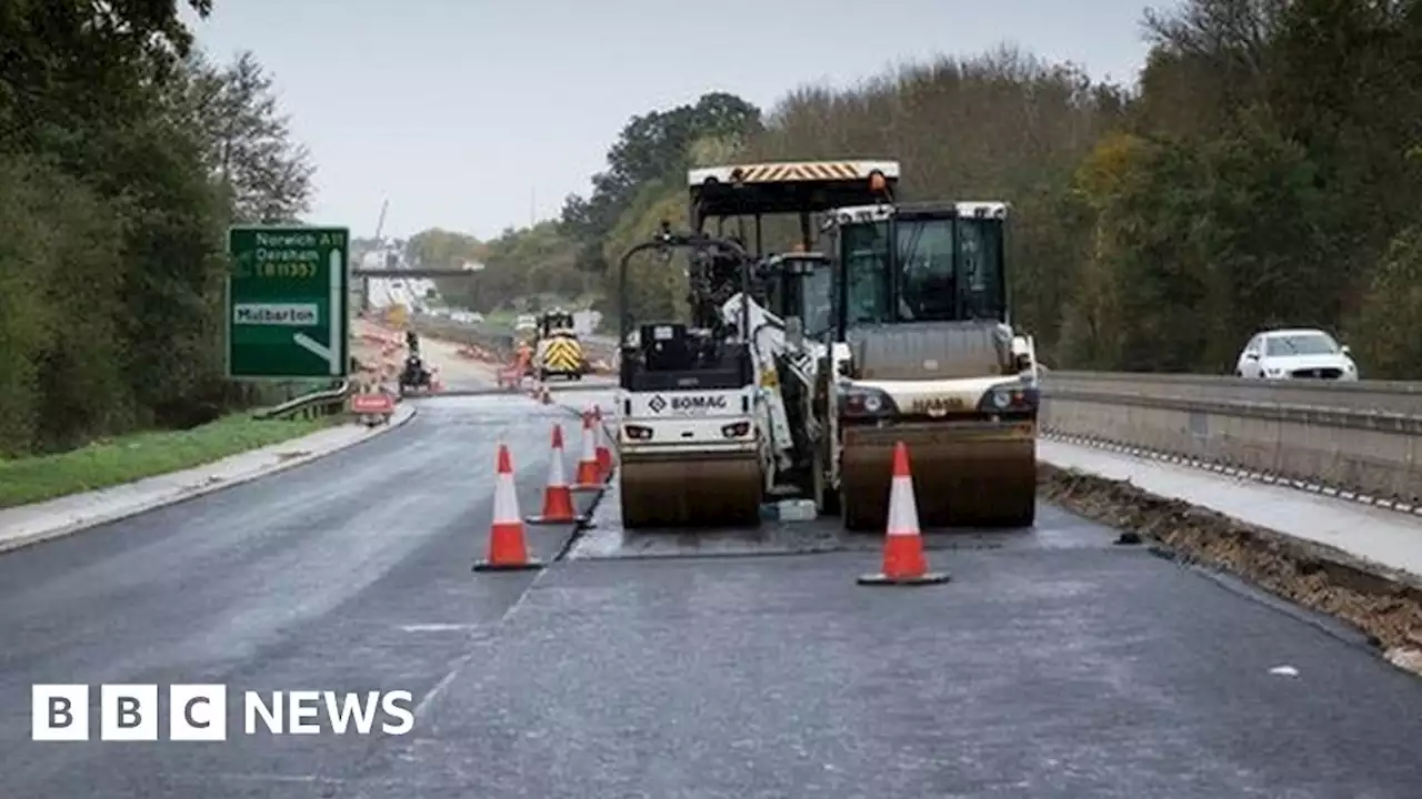 Wymondham A11 reopens after £65m reconstruction